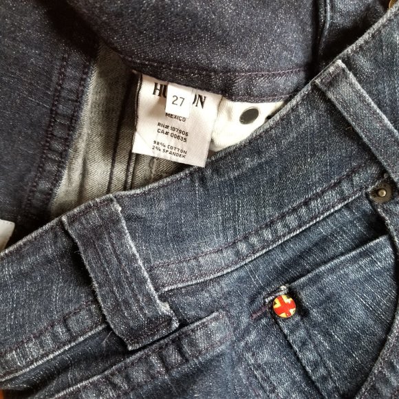 Hudson Jeans Dark Wash Signature Bootcut Size 27 - Picture 7 of 7